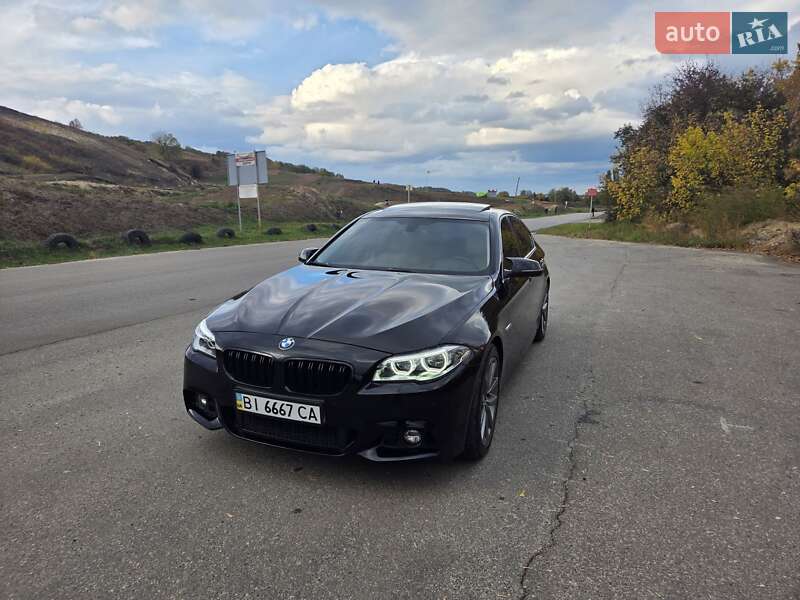 Седан BMW 5 Series 2013 в Полтаві