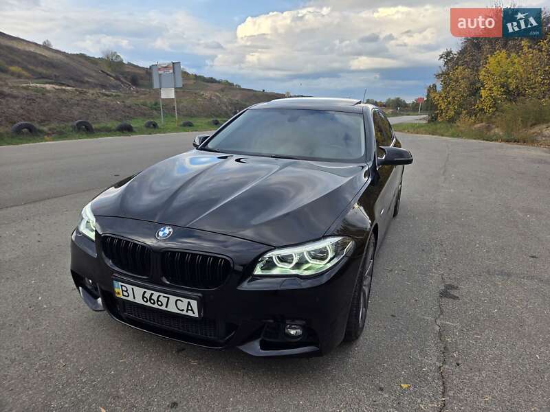 Седан BMW 5 Series 2013 в Полтаві