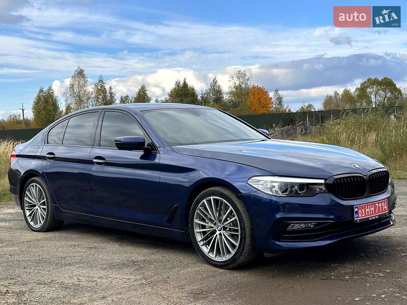 Седан BMW 5 Series 2017 в Дніпрі