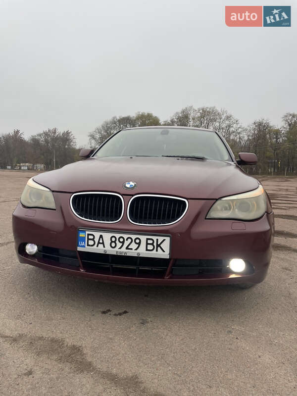 Седан BMW 5 Series 2005 в Кропивницком