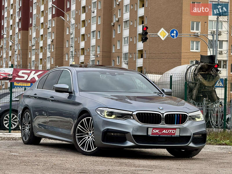 Седан BMW 5 Series 2018 в Киеве