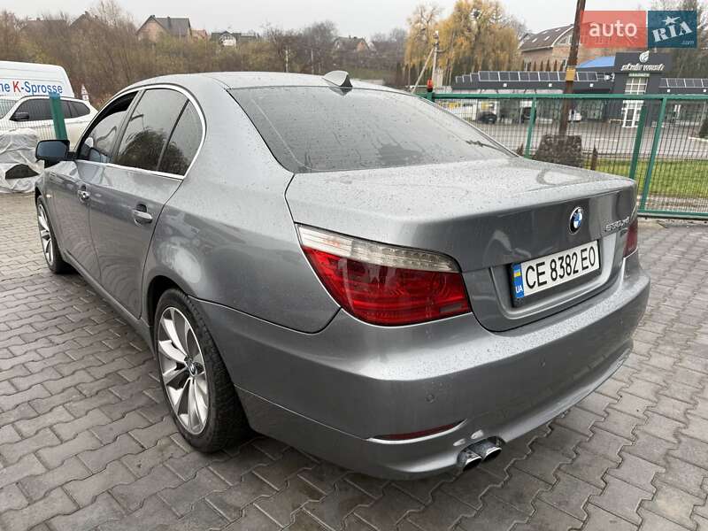 Седан BMW 5 Series 2008 в Чернівцях