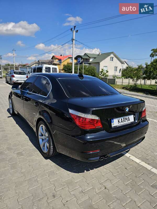 Седан BMW 5 Series 2007 в Залещиках