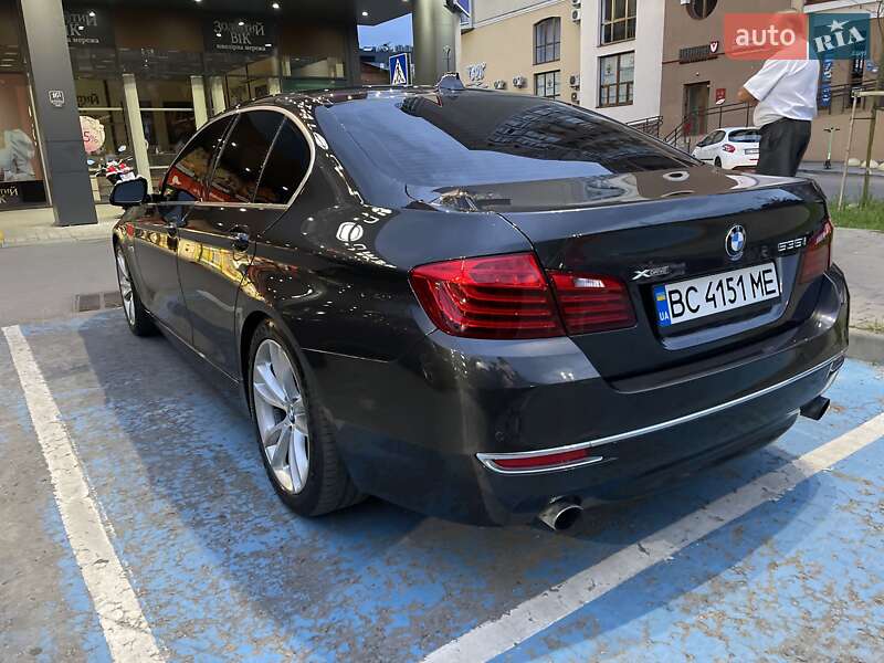 Седан BMW 5 Series 2014 в Львове