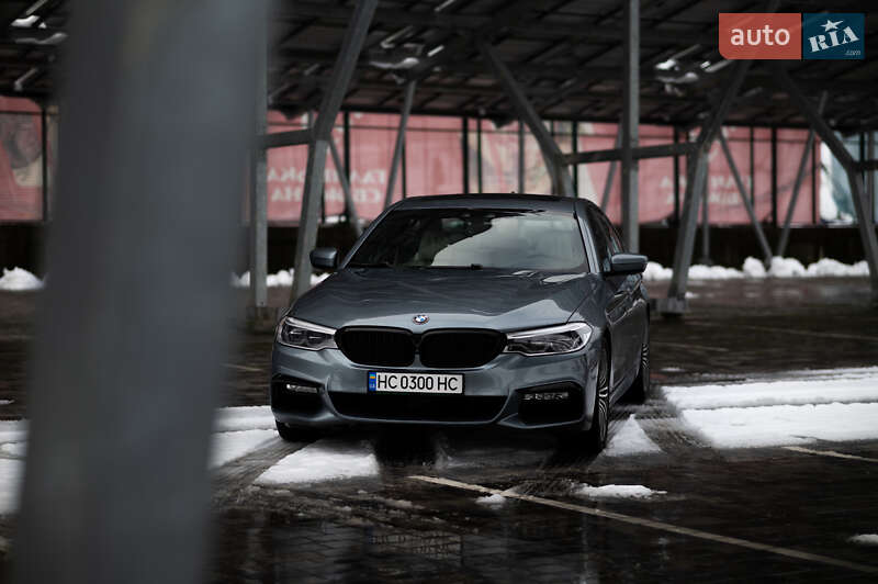 Седан BMW 5 Series 2018 в Львове