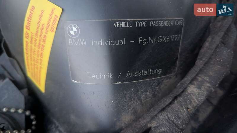 Седан BMW 5 Series 2002 в Ровно