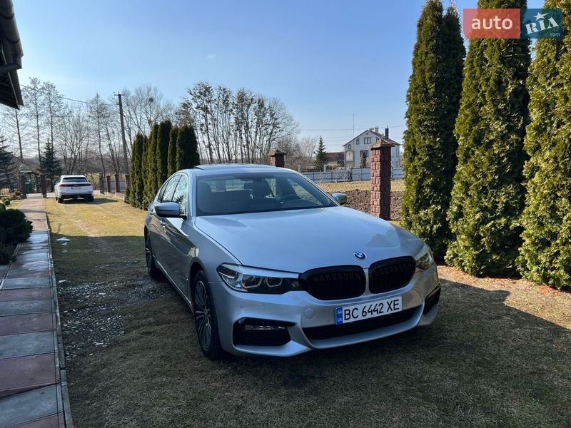 Седан BMW 5 Series 2017 в Львове