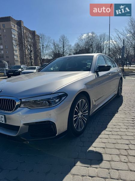 Седан BMW 5 Series 2018 в Львове