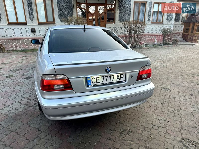 Седан BMW 5 Series 2002 в Черновцах