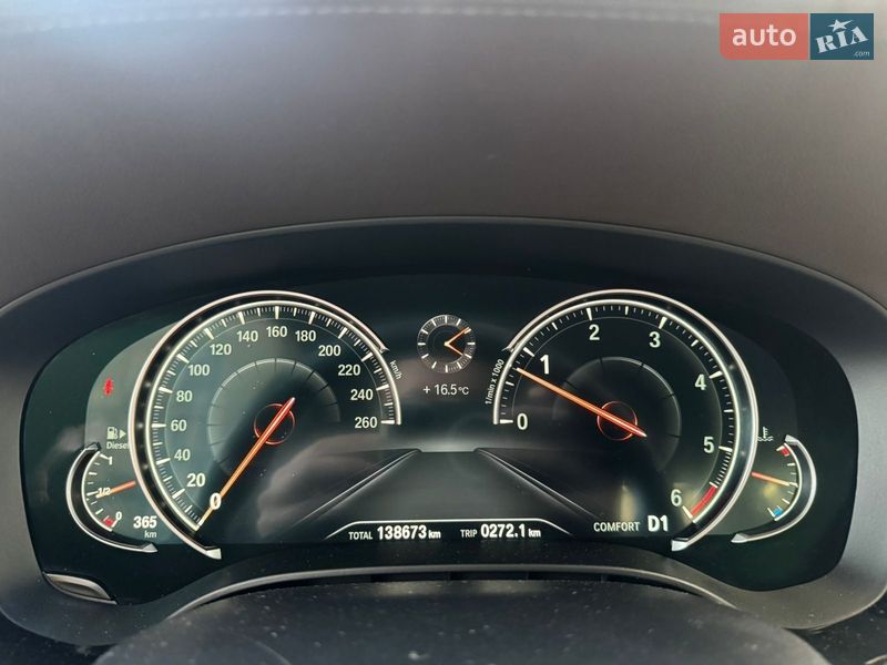 Седан BMW 5 Series 2016 в Киеве