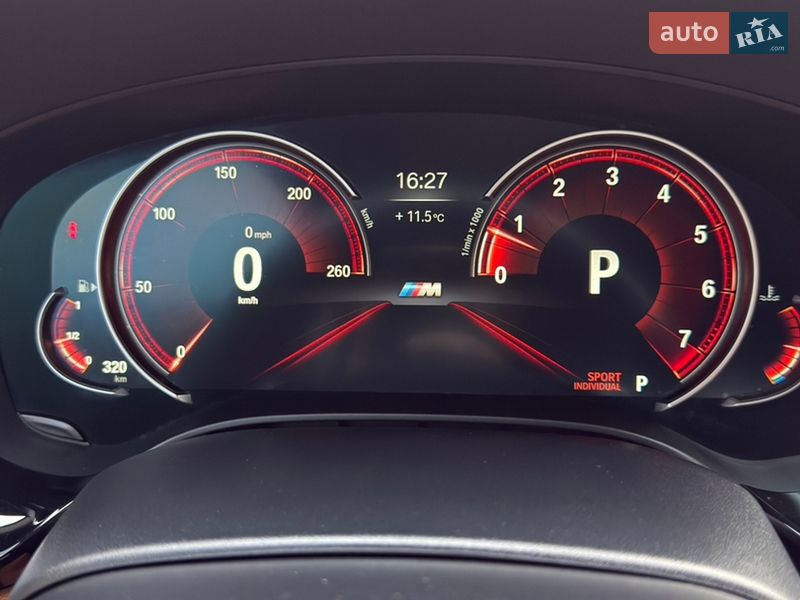 Седан BMW 5 Series 2017 в Кропивницком