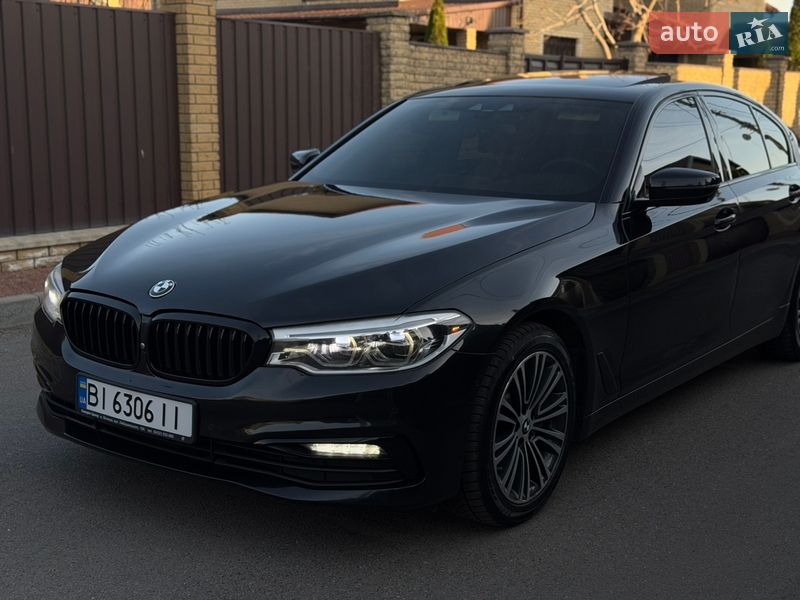 Седан BMW 5 Series 2017 в Полтаві