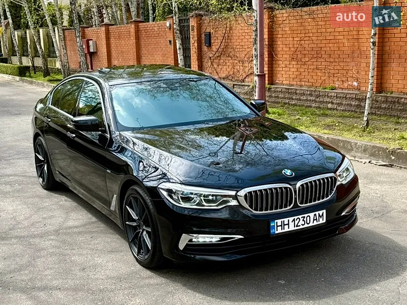 BMW 5 Series 2018 VIN WBAJC9101JB279394 фото оголошення 2 з 71