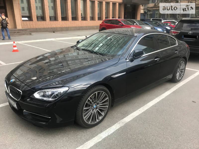 BMW 6 Gran Coupe 2013 года