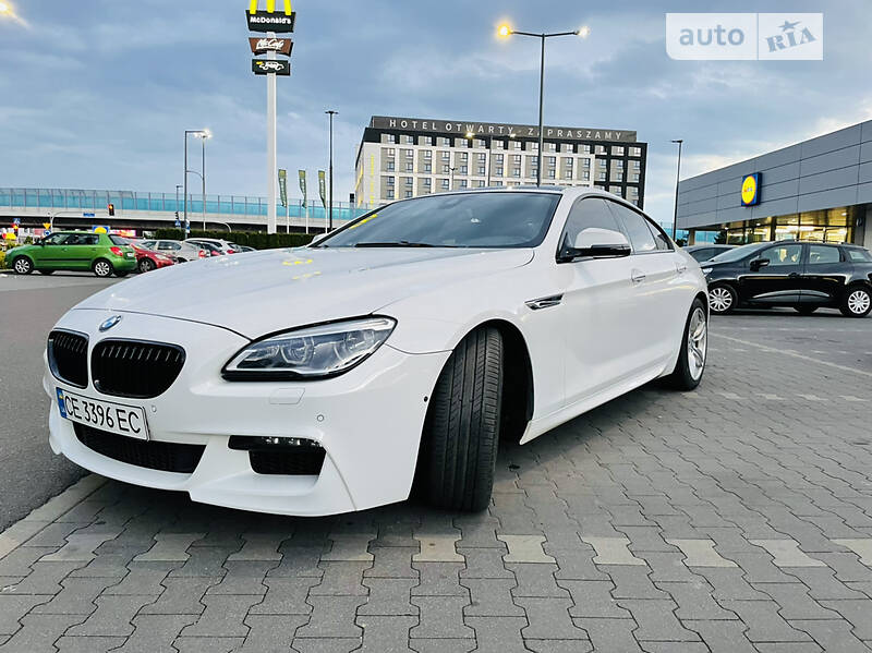 Седан BMW 6 Series Gran Coupe 2015 в Киеве