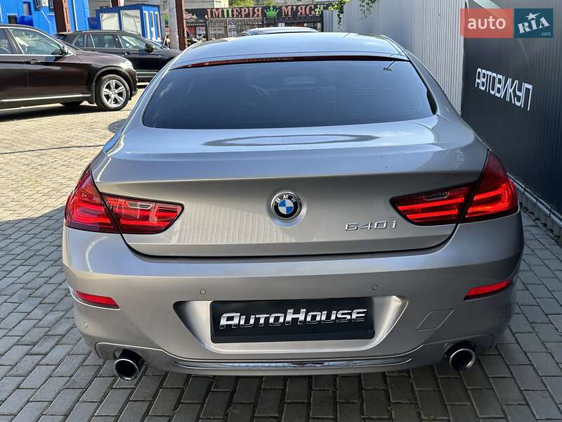 BMW 6 Series Gran Coupe 2015