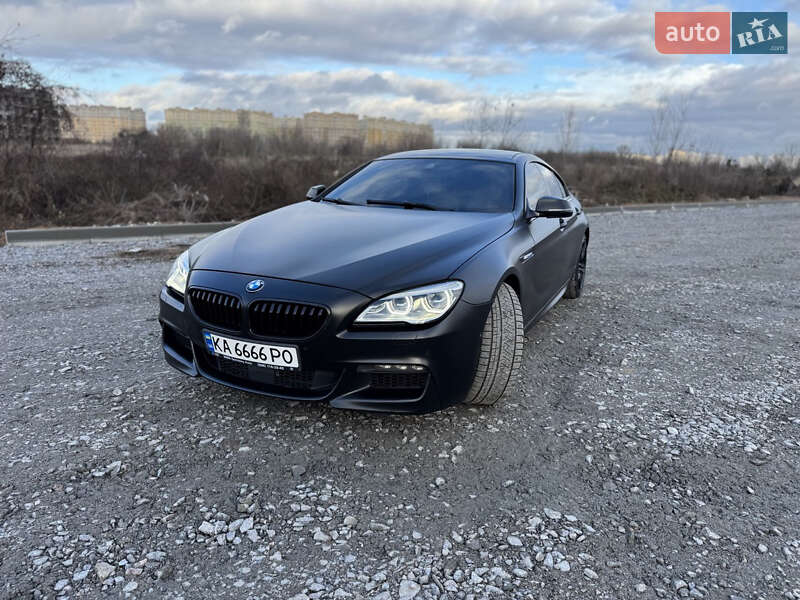 Купе BMW 6 Series Gran Coupe 2015 в Киеве