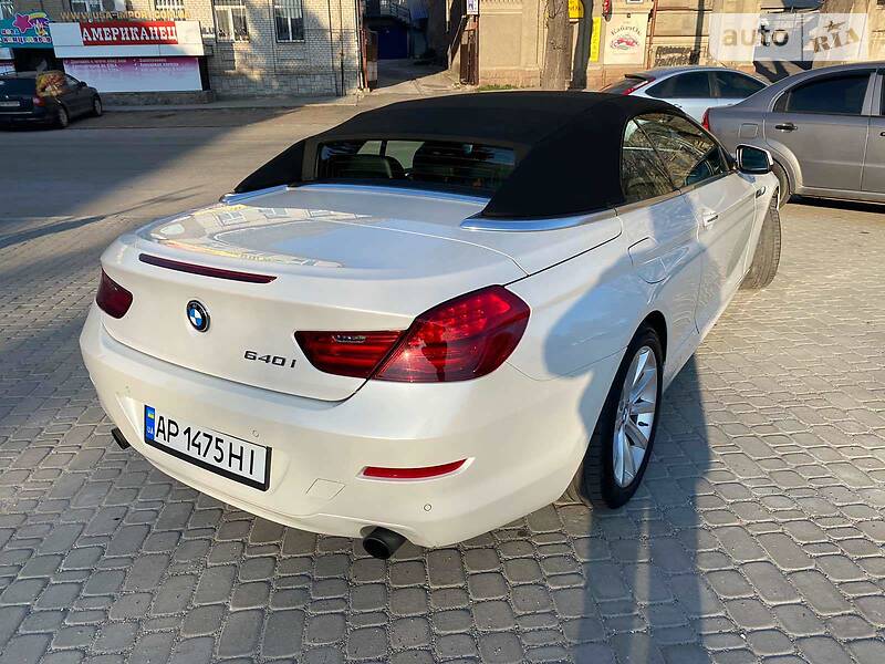 Кабріолет BMW 6 Series 2014 в Запоріжжі