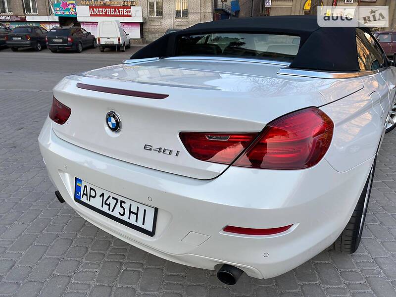 Кабріолет BMW 6 Series 2014 в Запоріжжі