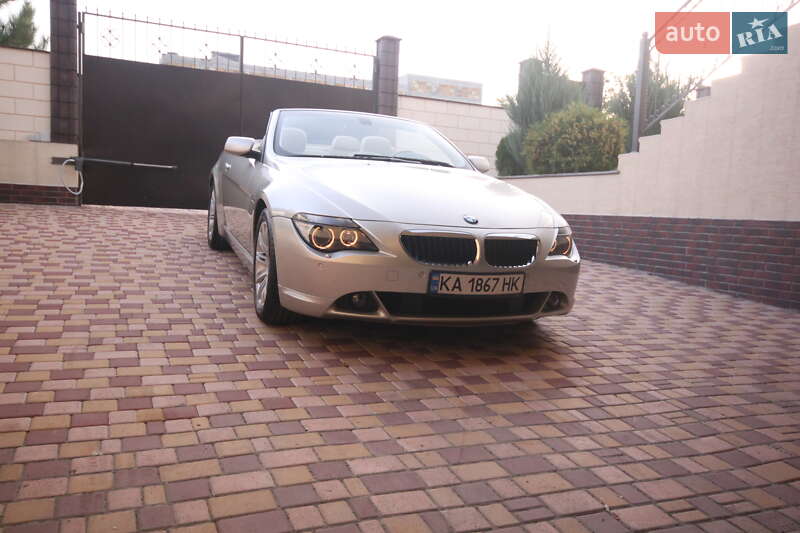 Кабриолет BMW 6 Series 2007 в Одессе