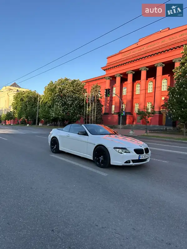 Кабриолет BMW 6 Series 2007 в 