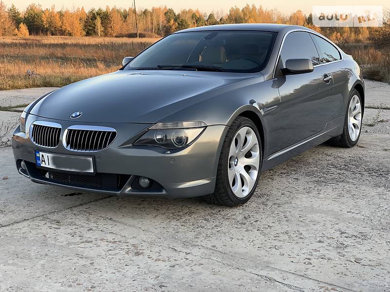 Характеристики bmw 645