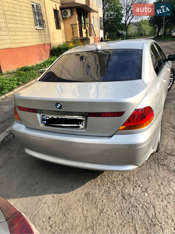 Седан BMW 7 Series 2002 в Львові