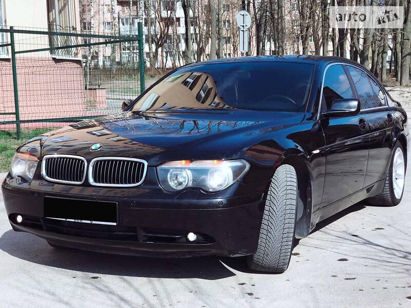Седан BMW 7 Series 2002 в Тернополі