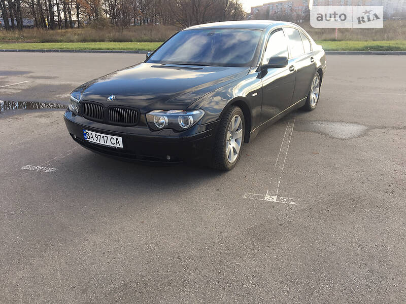 Седан BMW 7 Series 2002 в 