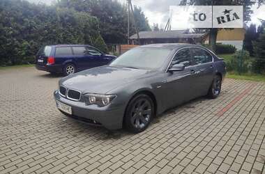 Седан BMW 7 Series 2002 в Полтаві