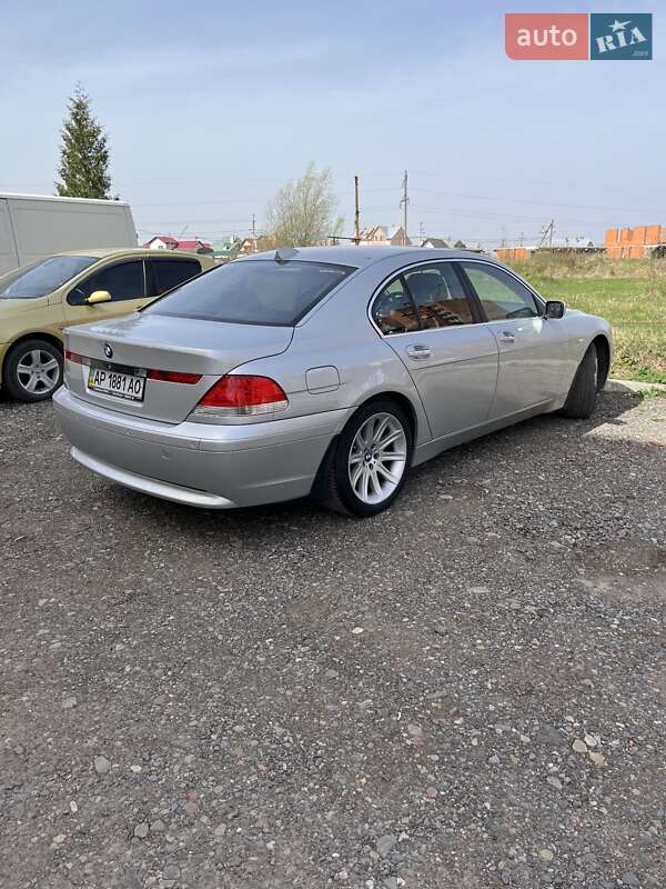 Седан BMW 7 Series 2004 в Києві