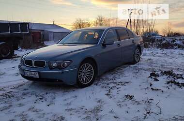 Седан BMW 7 Series 2002 в Львові