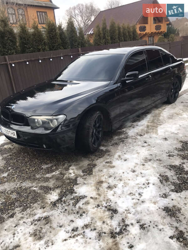 Седан BMW 7 Series 2002 в 