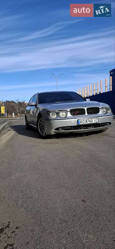Седан BMW 7 Series 2002 в Мукачево