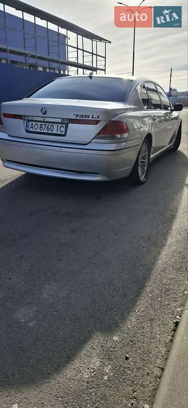 Седан BMW 7 Series 2002 в Мукачево