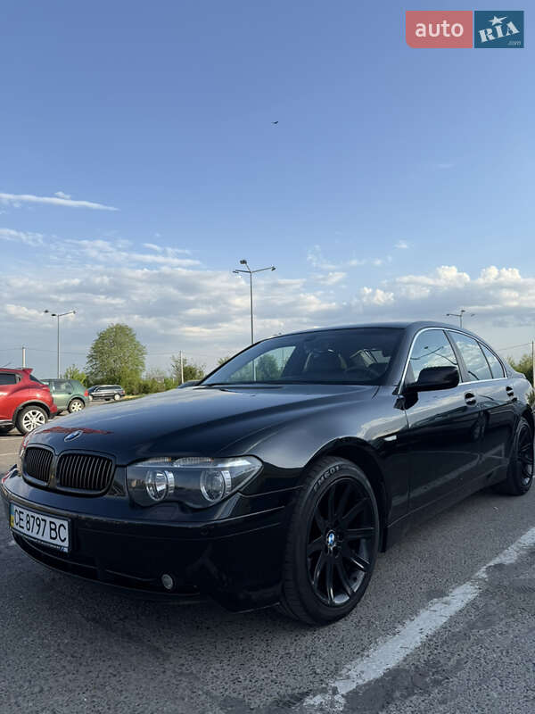 Седан BMW 7 Series 2003 в Чернівцях