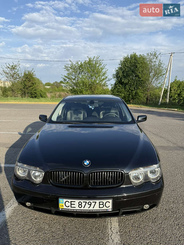Седан BMW 7 Series 2003 в Чернівцях