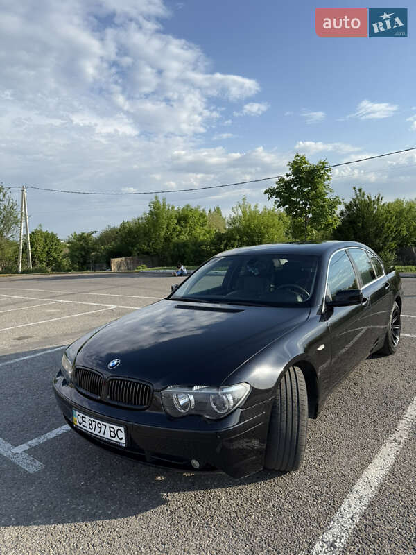 Седан BMW 7 Series 2003 в Чернівцях