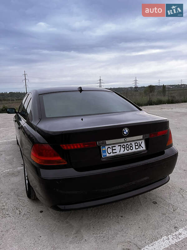 Седан BMW 7 Series 2002 в Черновцах