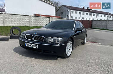 Седан BMW 7 Series 2002 в Киеве