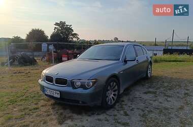 Седан BMW 7 Series 2002 в Львові