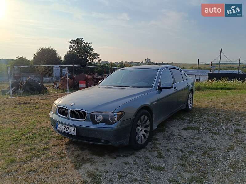 BMW 7 Series 2002 BMW 7 Series 2002