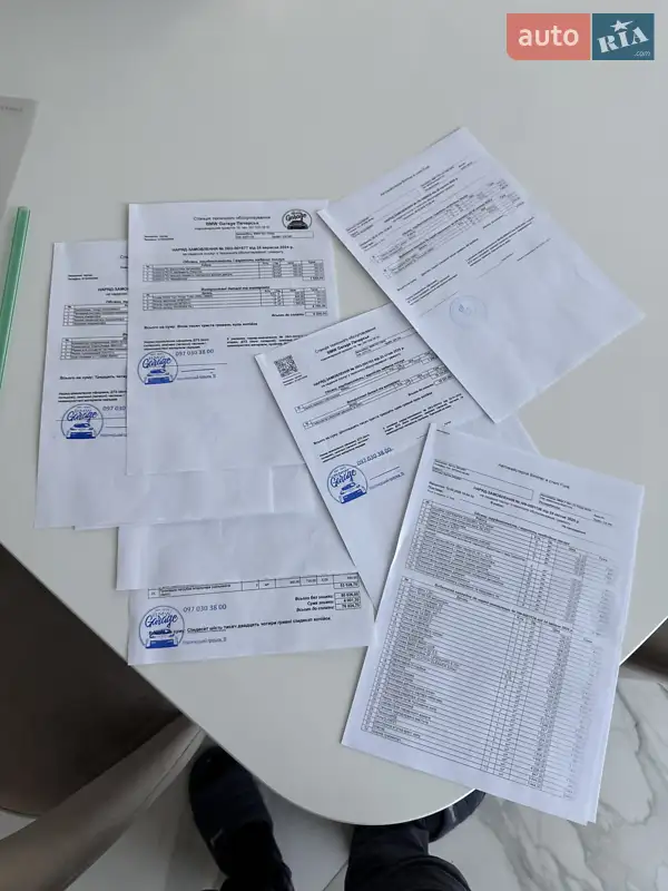 Седан BMW 7 Series 2014 в Киеве документ