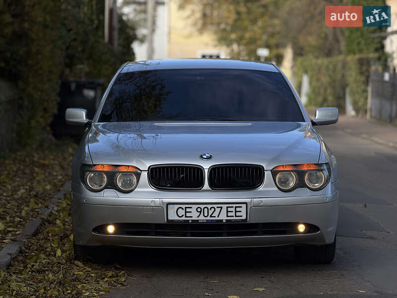 Седан BMW 7 Series 2002 в Черновцах