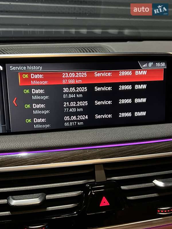 Седан BMW 7 Series 2017 в Житомирі