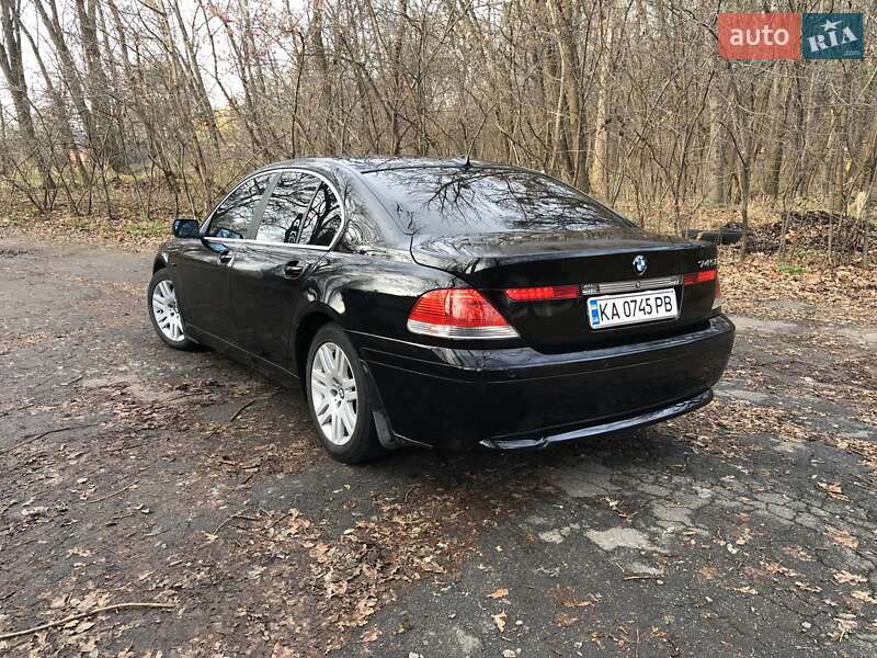 Седан BMW 7 Series 2002 в Киеве фото 4 Седан BMW 7 Series 2002 в Киеве
