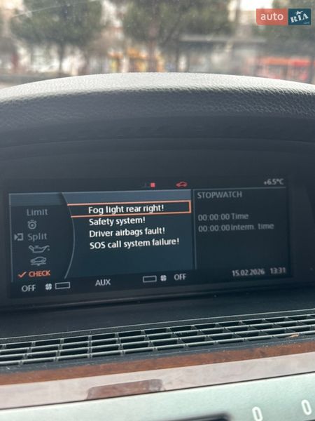 Седан BMW 7 Series 2007 в Одессе