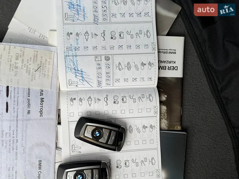 Седан BMW 7 Series 2012 в Одессе документ 6 фото Седан BMW 7 Series 2012 в Одессе документ