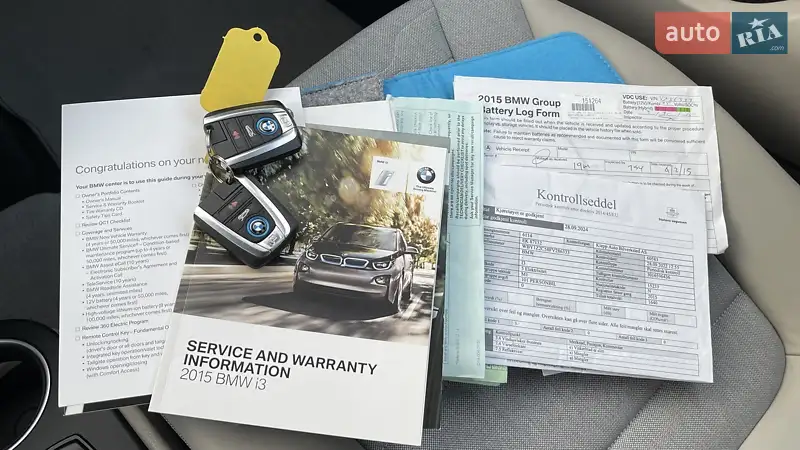 Хэтчбек BMW I3 2015 в Одессе документ
