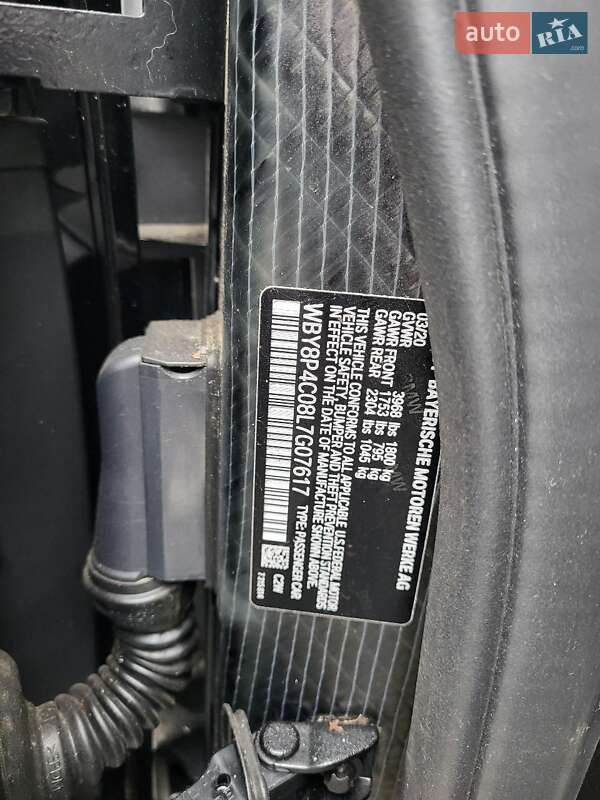 Хэтчбек BMW I3 2020 в Киеве фото 12 Хэтчбек BMW I3 2020 в Киеве